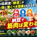 納豆の筋肉への効果